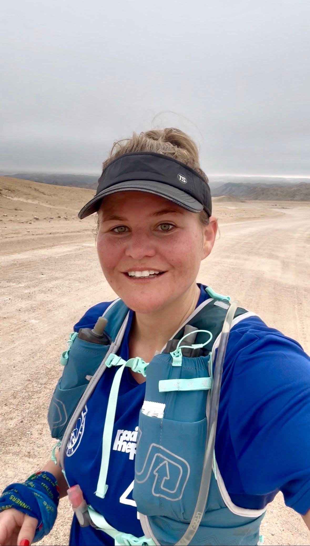 Power hiking near Moonvalley