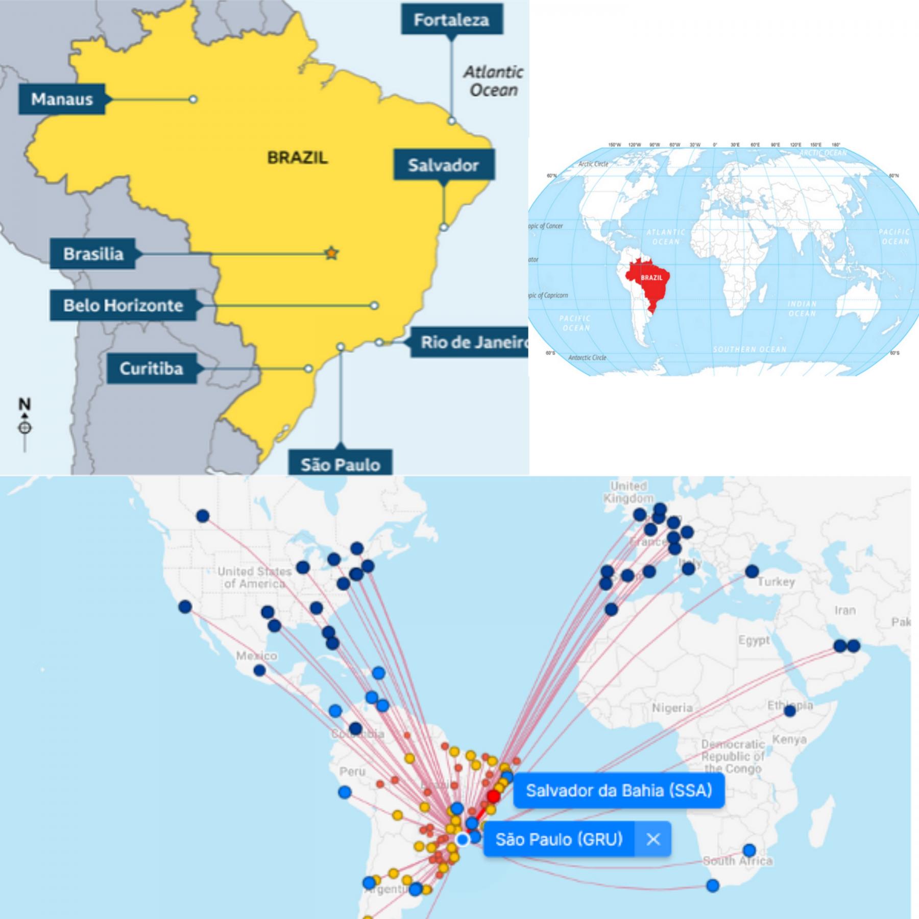 Brazil location map