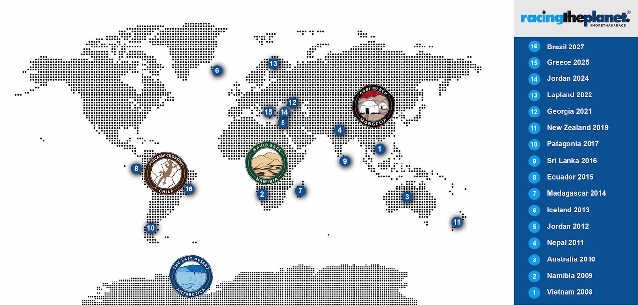 The 4 Deserts Ultramarathon Series