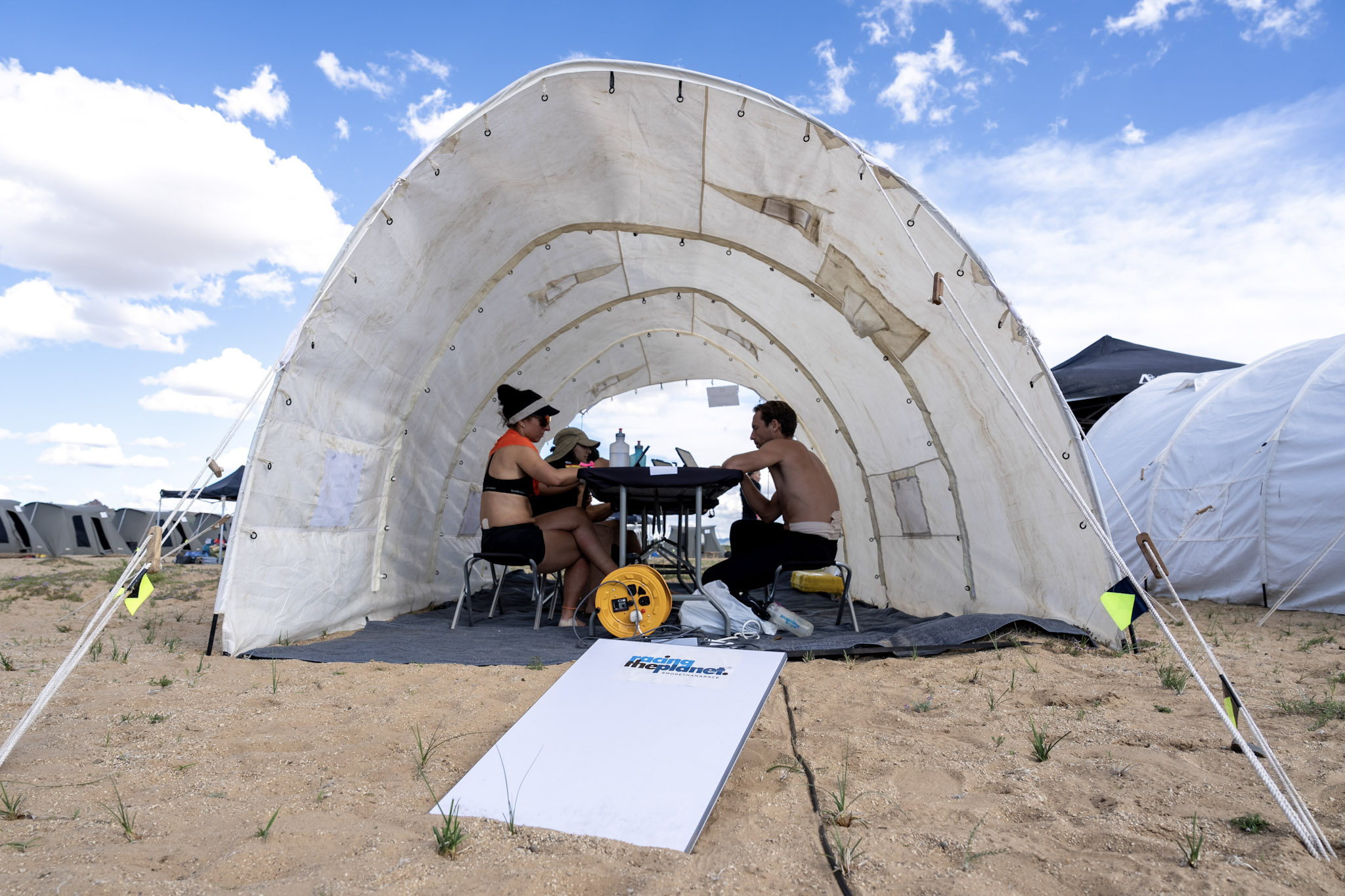 Competitors in the Cybertent