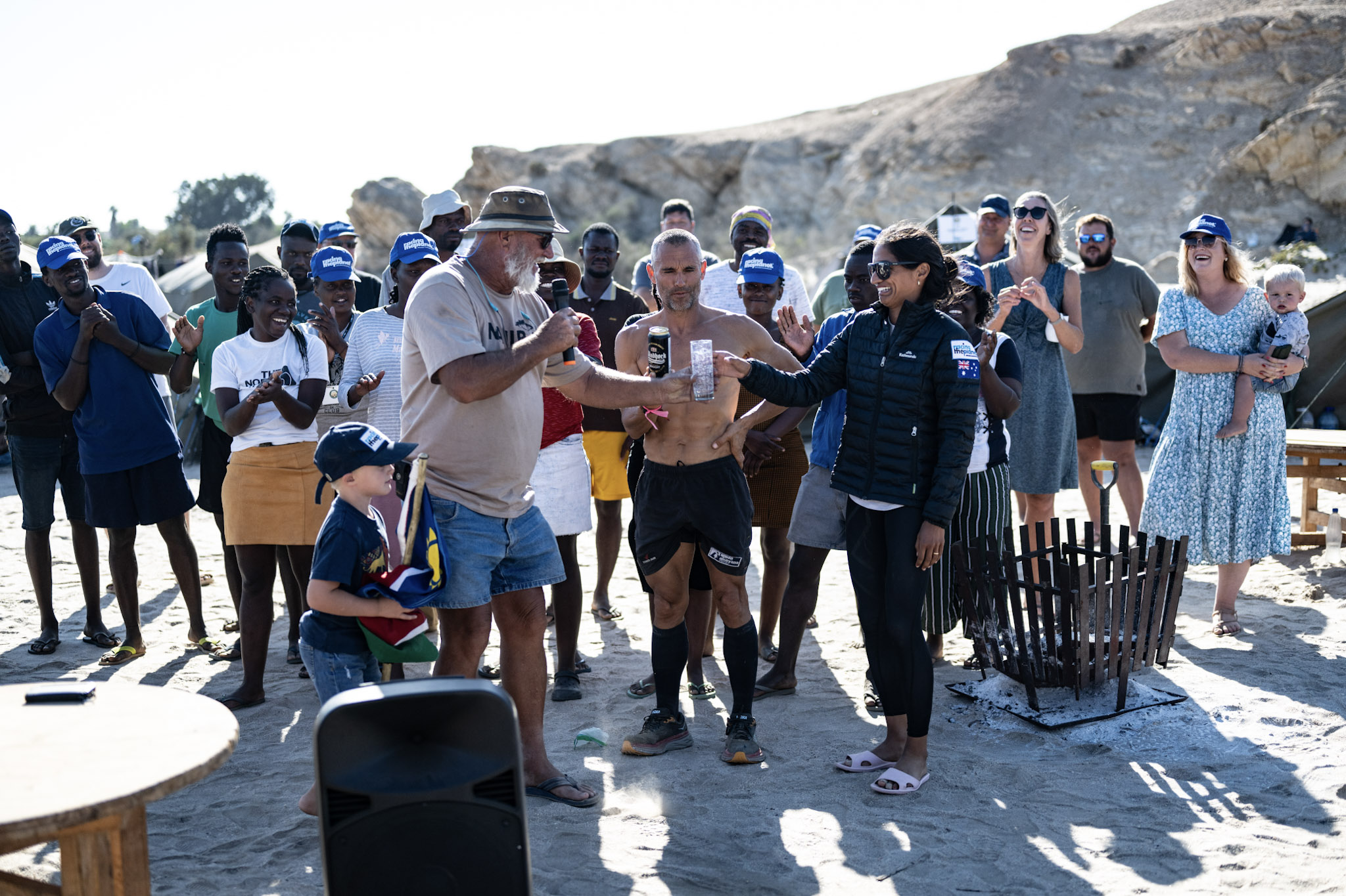 Locals in Namibia