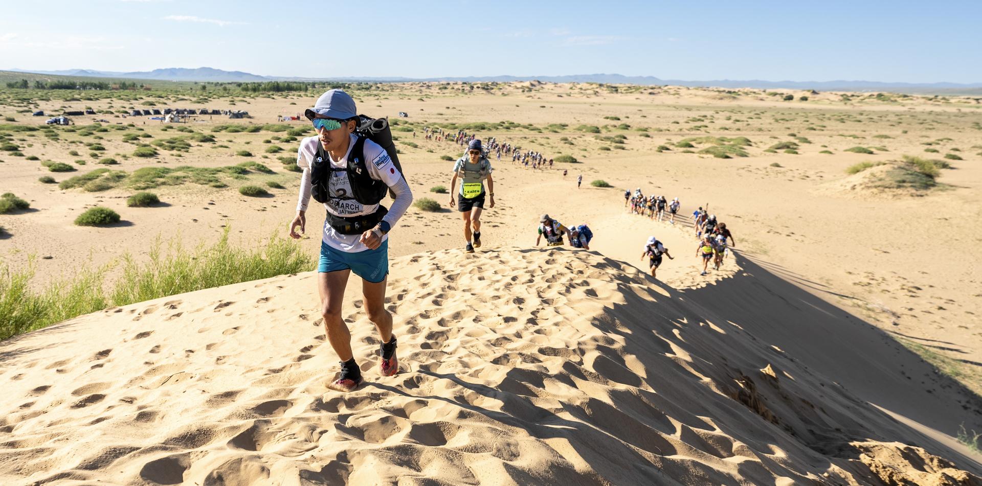 
GOBI MARCH (MONGOLIA)  250 KM / 155-MILE, 6-STAGE ULTRAMARATHON
21-27 June 2026
