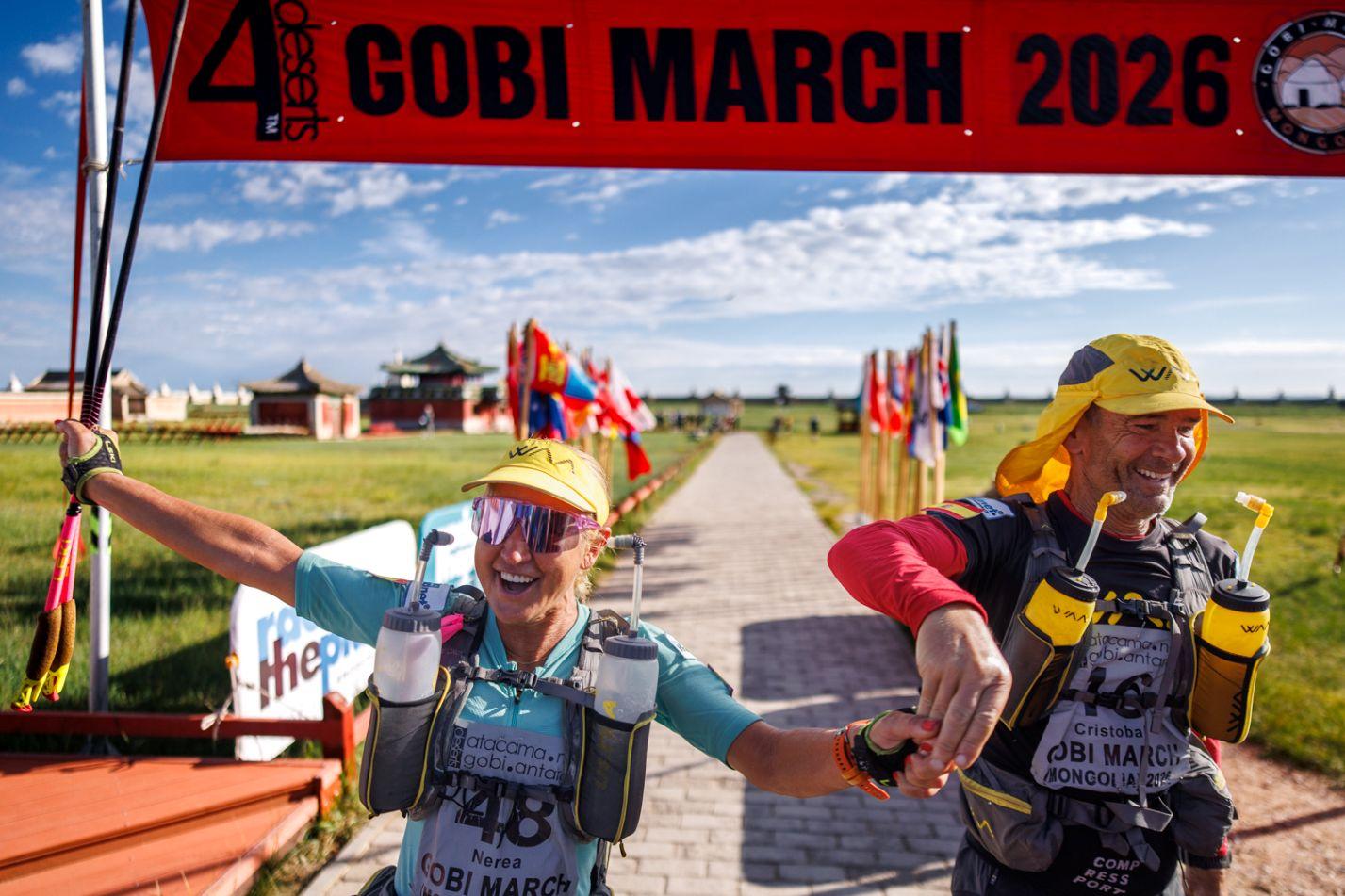 
GOBI MARCH (MONGOLIA)  250 KM / 155-MILE, 6-STAGE ULTRAMARATHON
ULTRALITE (MONGOLIA)
21-27 June 2026
