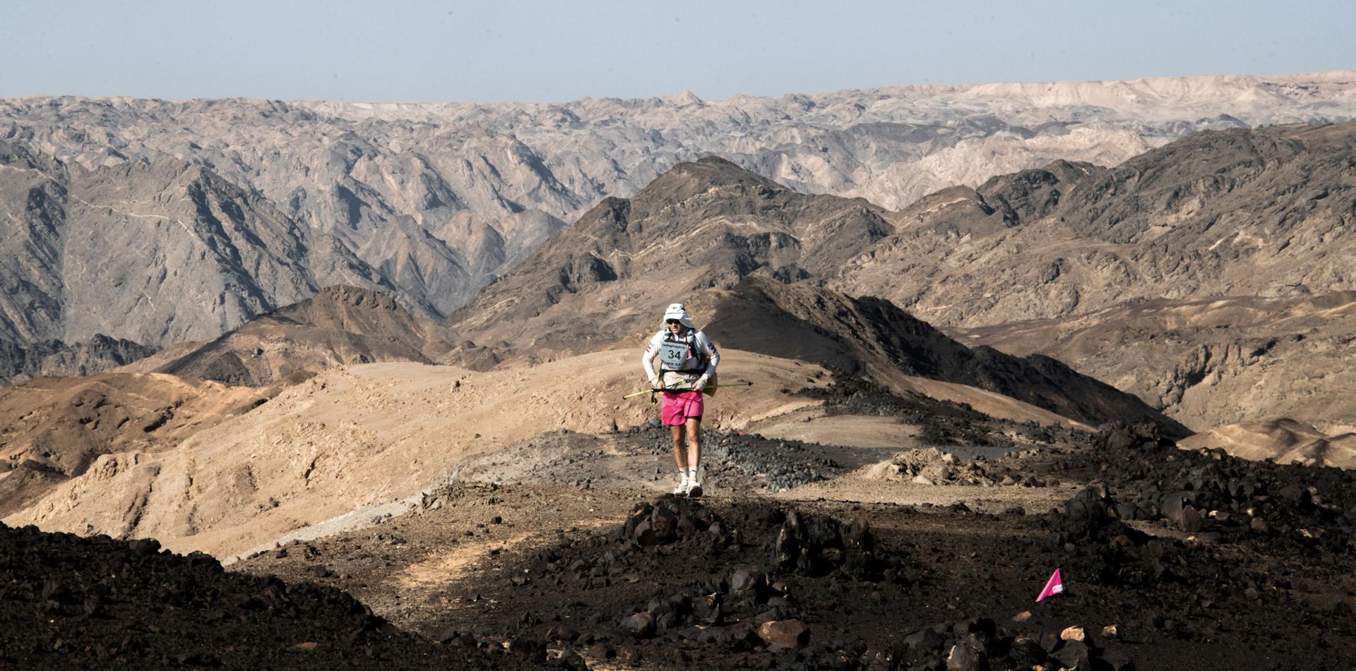 
NAMIB RACE (NAMIBIA)  250km / 155 mile, 6-Stage Ultramarathon
16 - 22 August 2026
